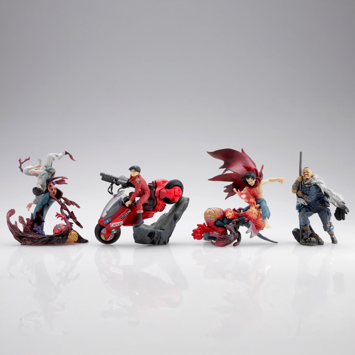 Kaiyodo miniQ AKIRA PART.4 Decisive Battle 6Pack BOX Figure JAPAN