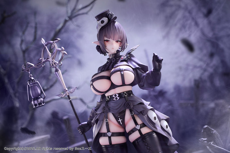 Hanabee Plague Doctor KARA ilustração de Sue 1/6 Figura JAPÃO OFICIAL