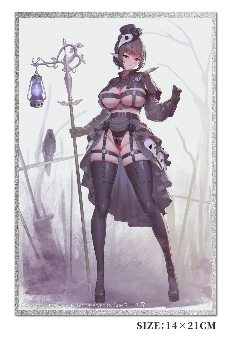 Hanabee Plague Doctor KARA illustration by Sue Deluxe Edition 1/6 Figure JAPAN