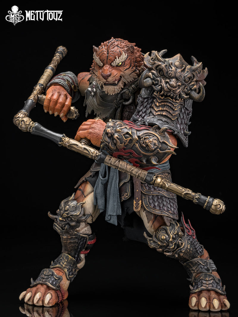 Adventurer World Series Tiger Vanguard Jin Shan Jun 1/10 Action Figure JAPAN