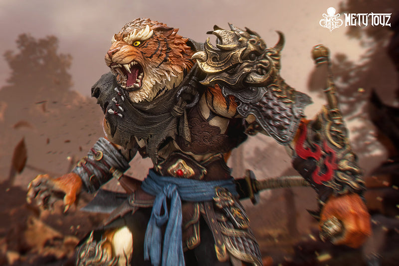 Adventurer World Series Tiger Vanguard Jin Shan Jun 1/10 Action Figure JAPAN