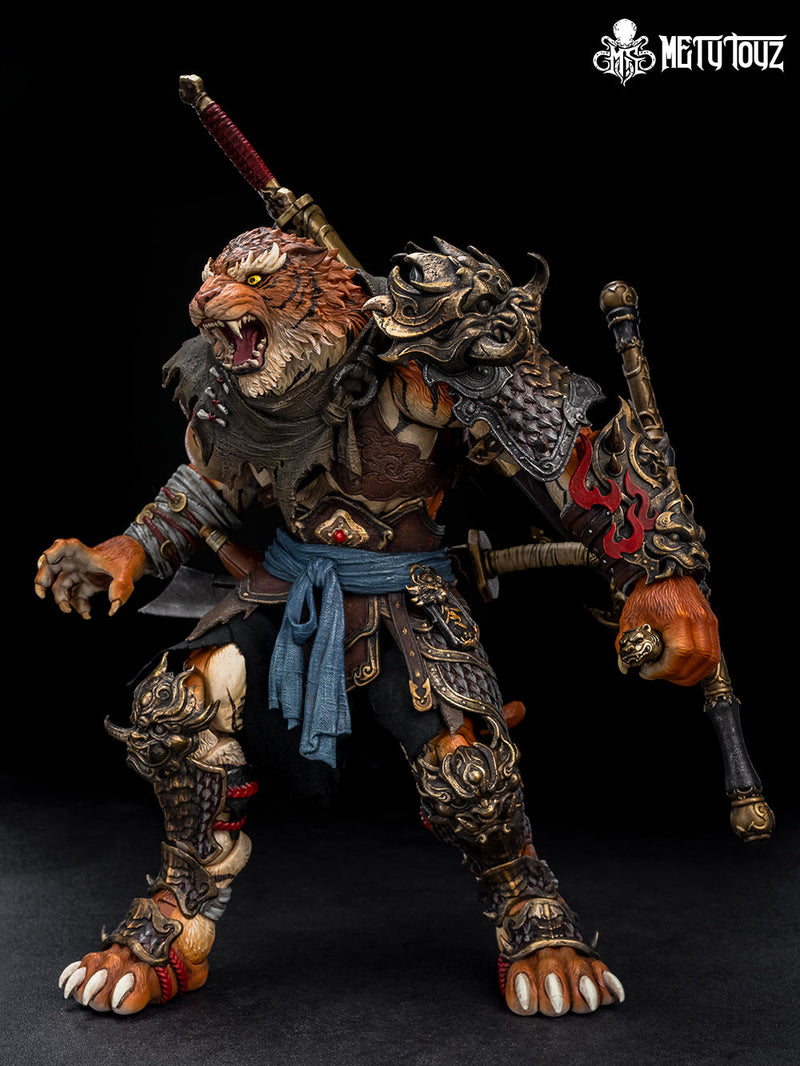 Adventurer World Series Tiger Vanguard Jin Shan Jun 1/10 Action Figure JAPAN