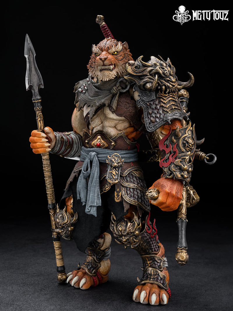 Adventurer World Series Tiger Vanguard Jin Shan Jun 1/10 Action Figure JAPAN