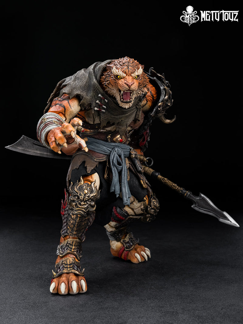 Adventurer World Series Tiger Vanguard Jin Shan Jun 1/10 Action Figure JAPAN