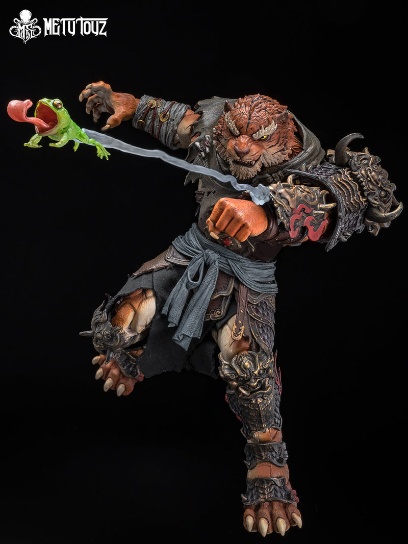 Adventurer World Series Tiger Vanguard Jin Shan Jun 1/10 Action Figure JAPAN