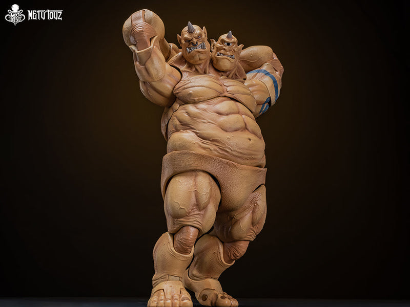 Mety toyz Adventurer's World Crusher Ogre Amarelo Action Figure JAPÃO OFICIAL