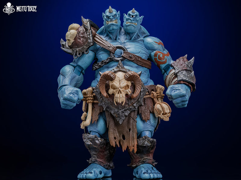 Mety toyz Adventurer's World Crusher Ogre Blue Action Figure UFFICIALE GIAPPONE