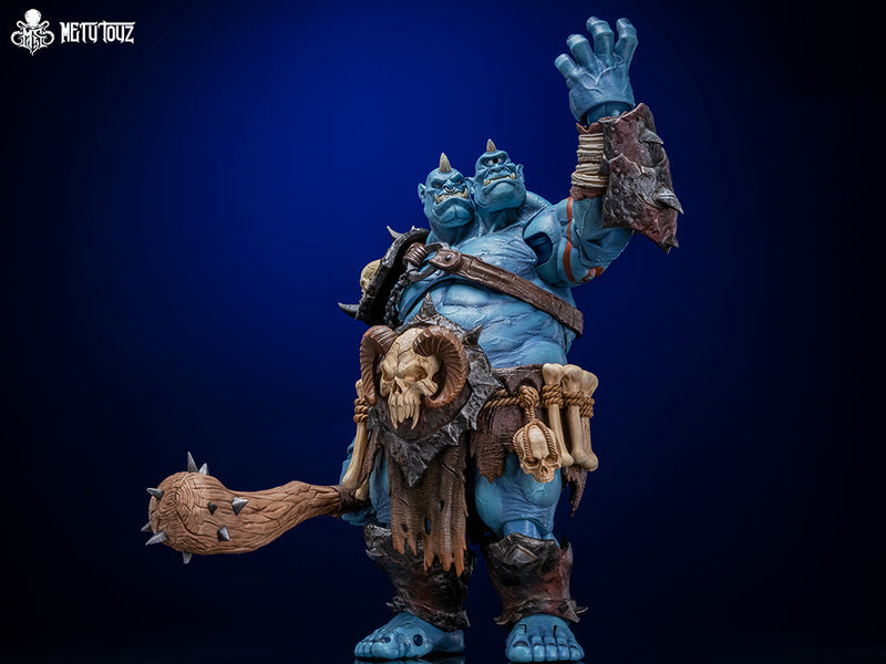 Mety toyz Adventurer's World Crusher Ogre Blue Action Figure UFFICIALE GIAPPONE