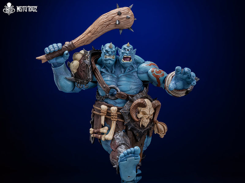 Mety toyz Adventurer's World Crusher Ogre Blue Action Figure UFFICIALE GIAPPONE