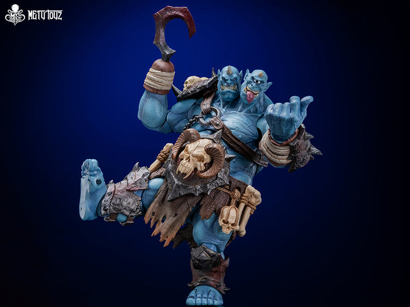 Mety toyz Adventurer's World Crusher Ogre Blue Action Figure UFFICIALE GIAPPONE
