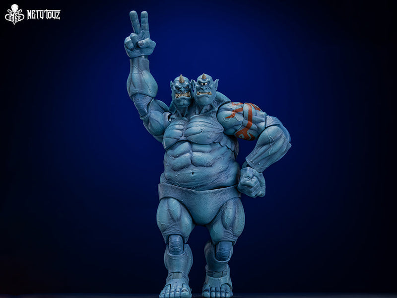 Mety toyz Adventurer's World Crusher Ogre Blue Action Figure UFFICIALE GIAPPONE