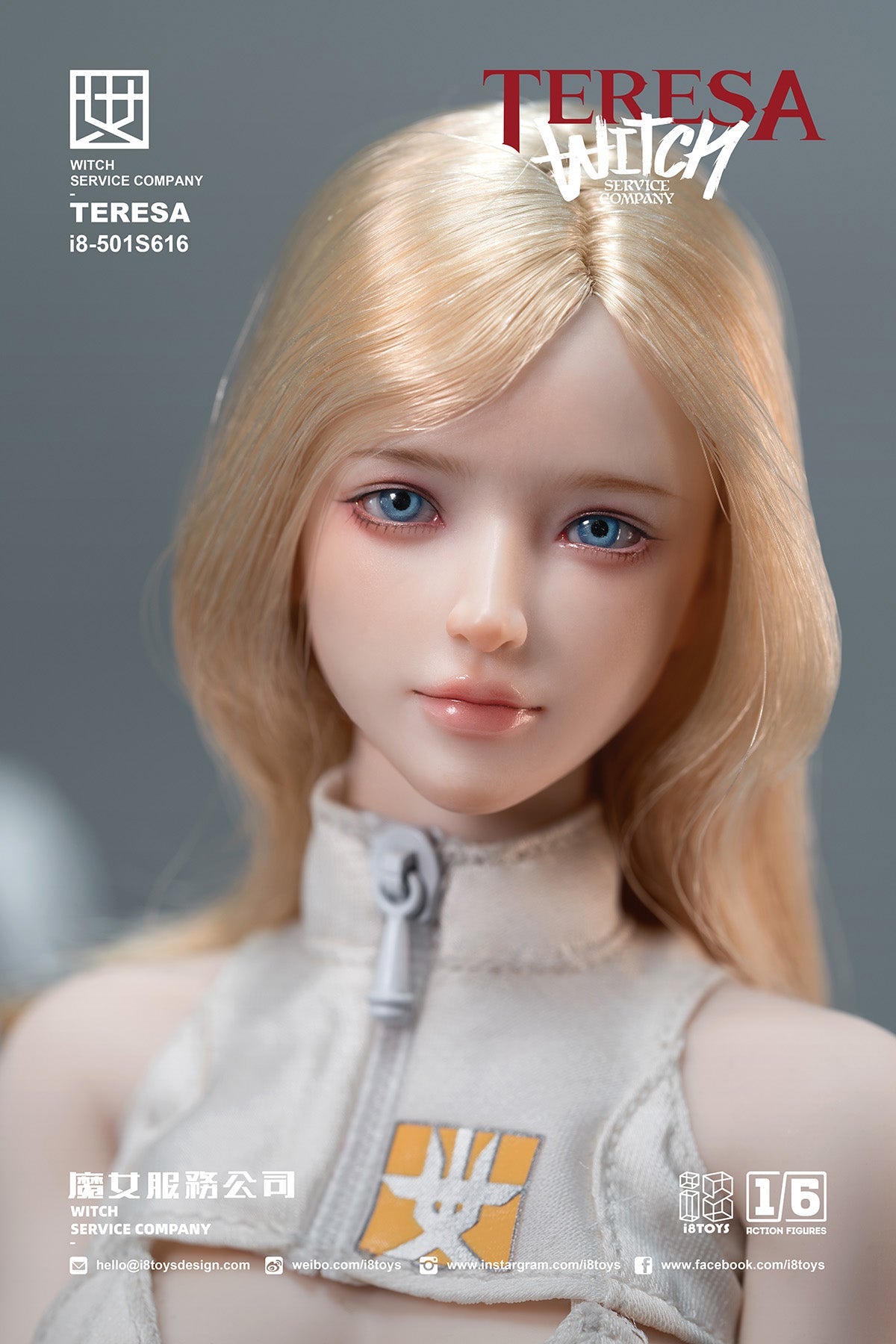 i8TOYS Witch Service Company Teresa 1/6 Action Figure JAPAN