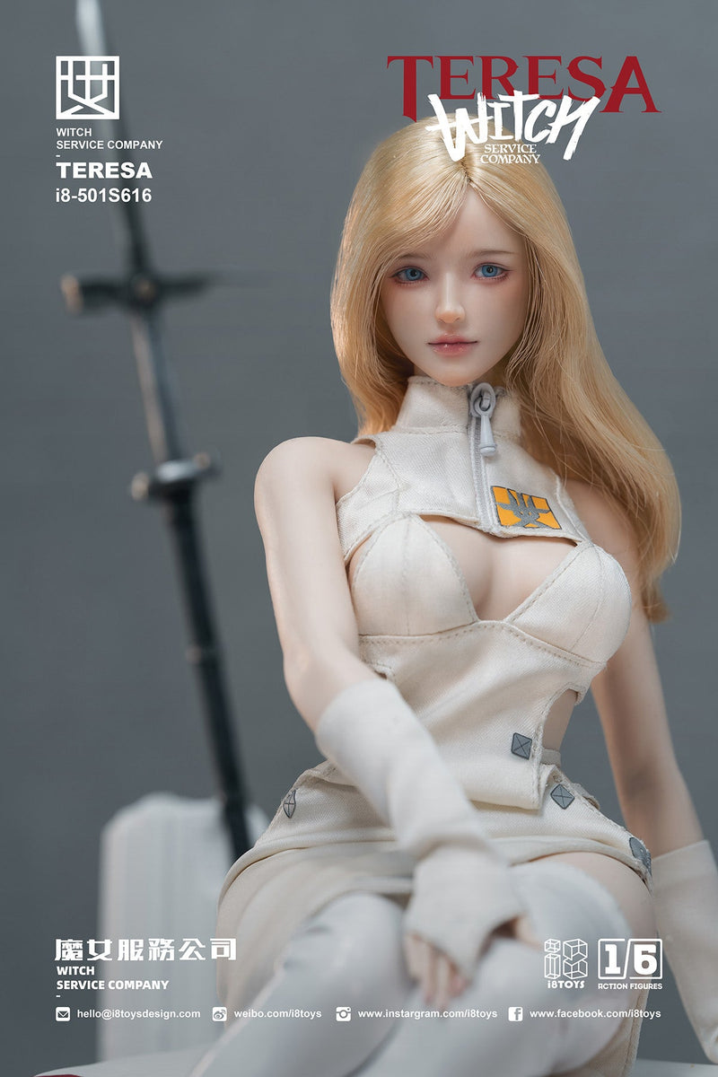 i8TOYS Witch Service Company Teresa 1/6 Action Figure JAPÃO OFICIAL