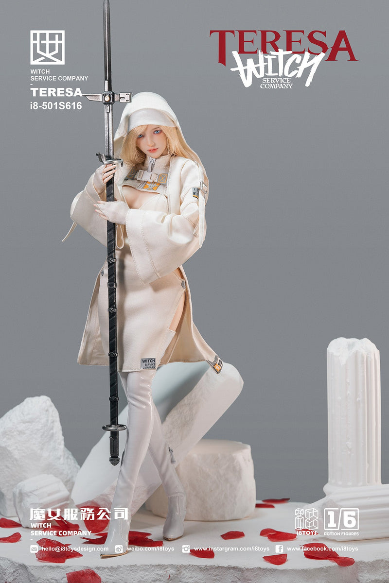 i8TOYS Witch Service Company Teresa 1/6 Action Figure JAPÃO OFICIAL