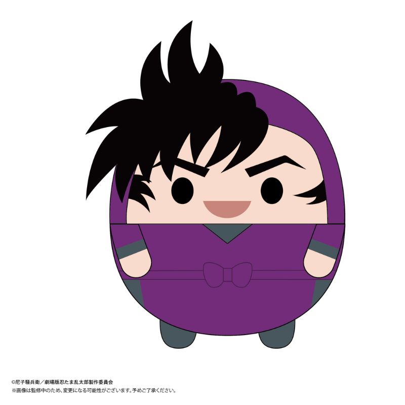 Nintama Rantaro The Movie Fuwakororin Big 3 C Shuichiro Hama Mascot Plush