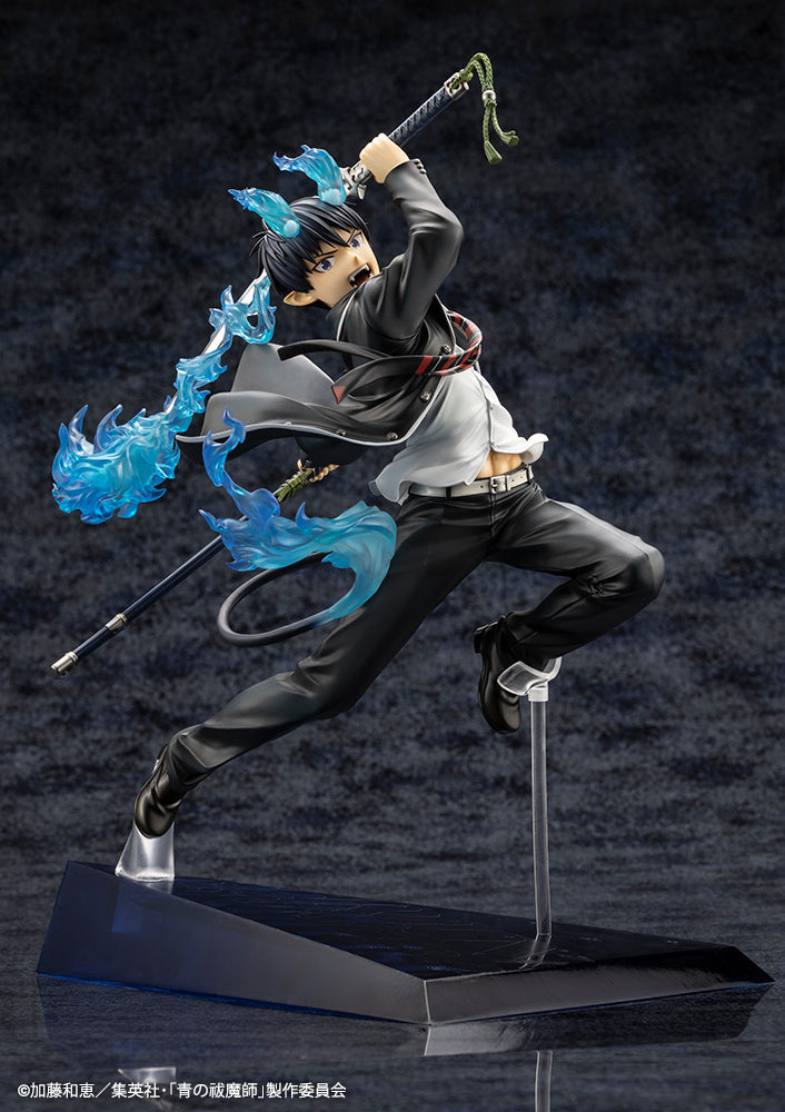 Kotobukiya ARTFX J Blue Exorcista Além da Saga da Neve Rin Okumura Figura 1/8