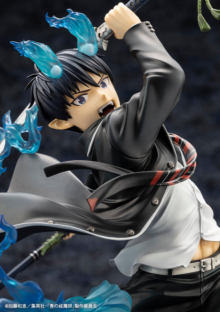 Kotobukiya ARTFX J Blue Exorcista Além da Saga da Neve Rin Okumura Figura 1/8