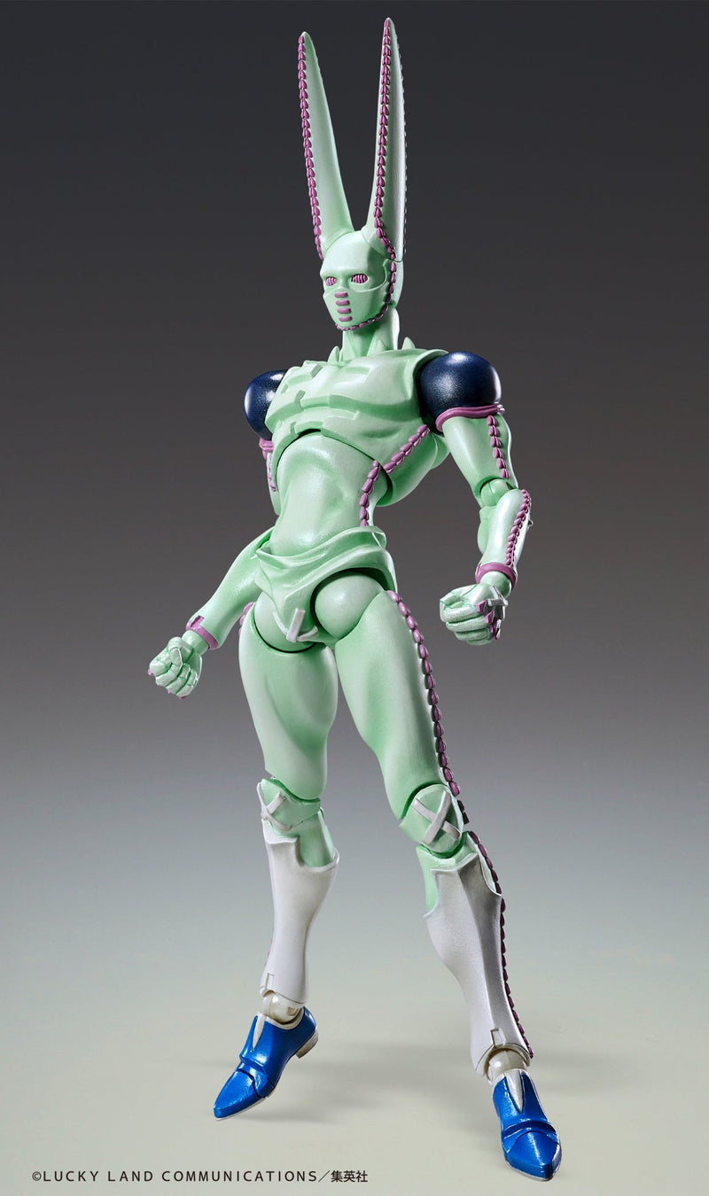 Super Action Statue Le bizzarre avventure di JoJo Part.VII Steel Ball Run D4C Secondo