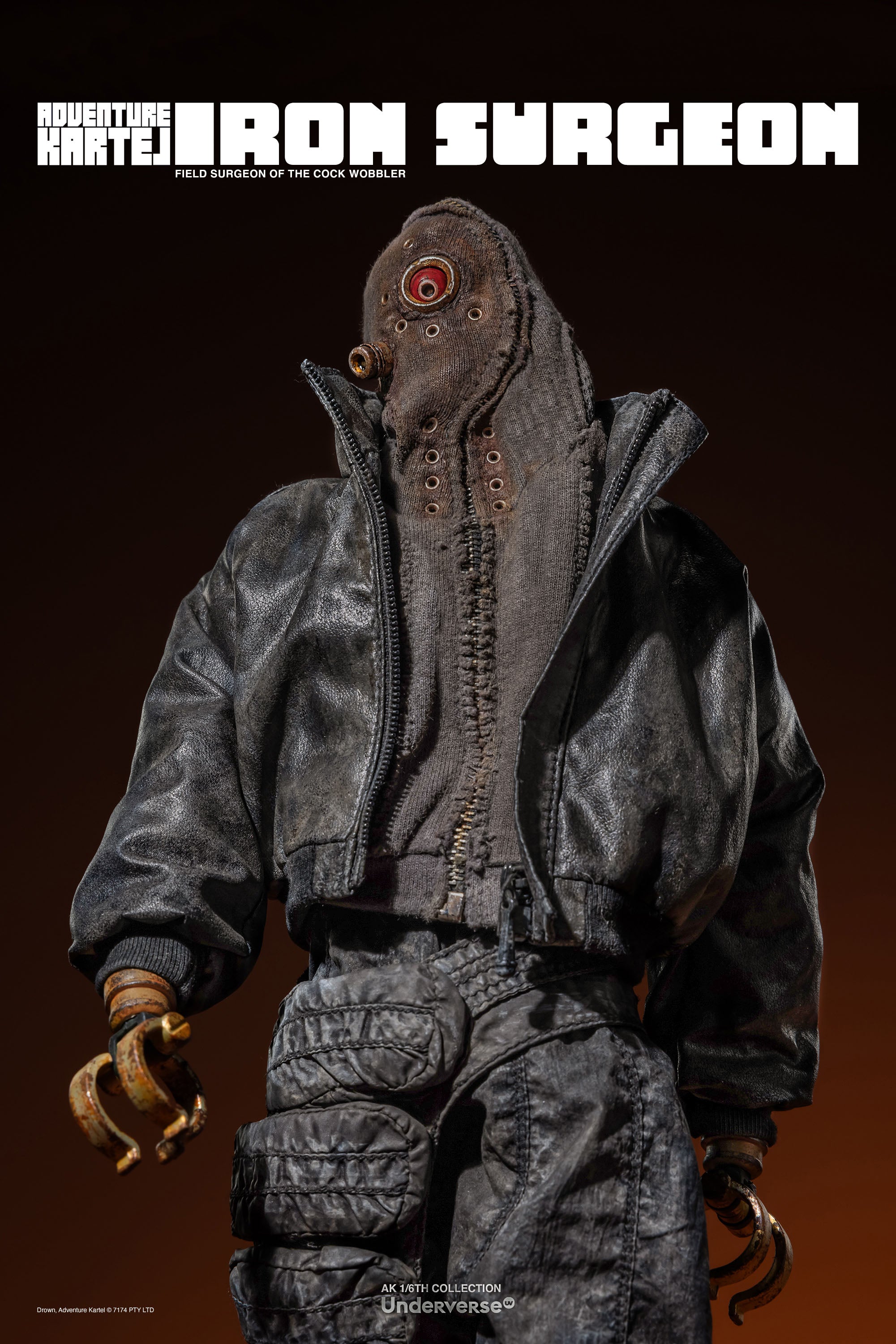 Underverse Adventure Kartel The Iron Surgeon 1/6 Action Figure