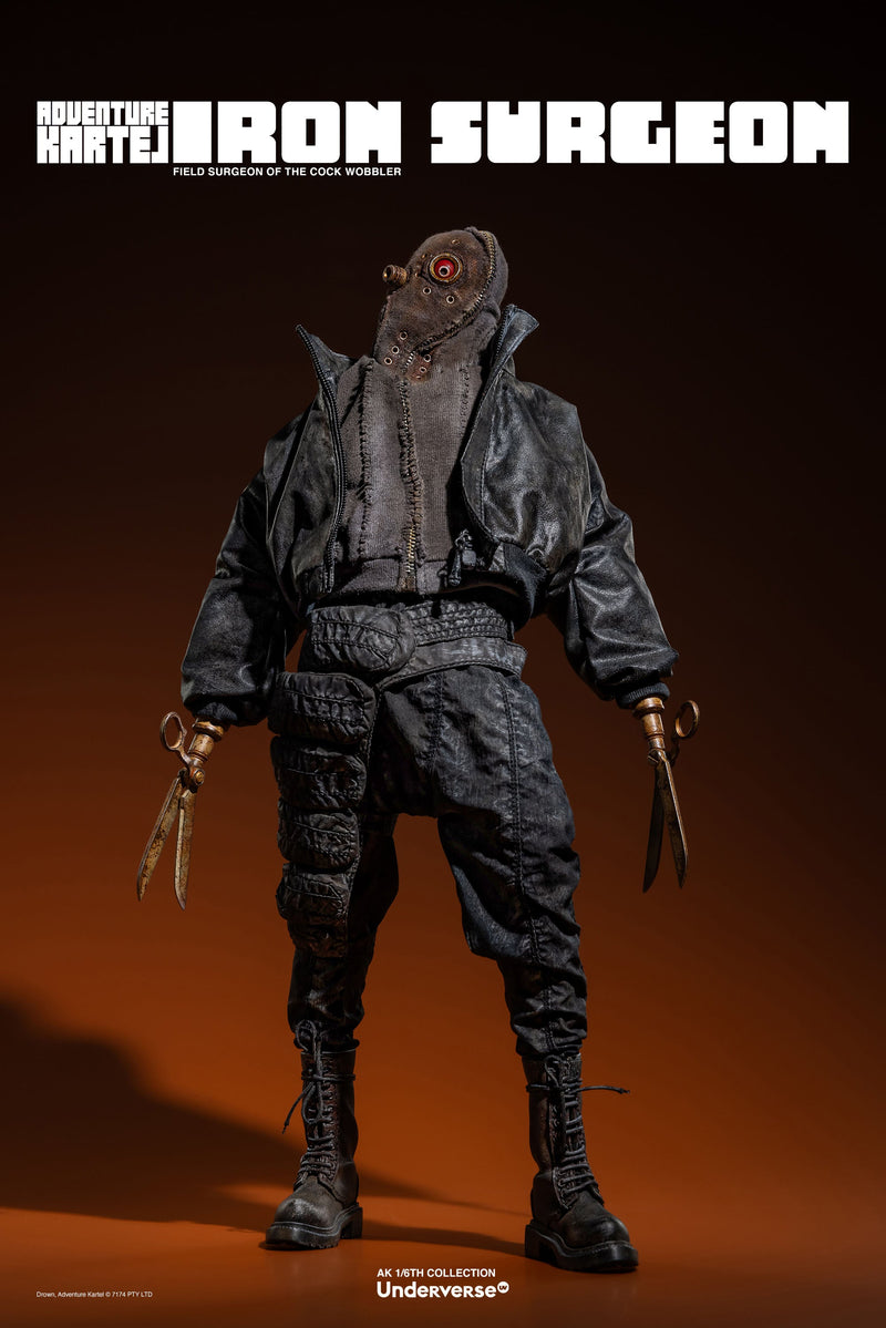 Underverse Adventure Kartel The Iron Surgeon 1/6 Action Figure JAPAN OFFICIAL