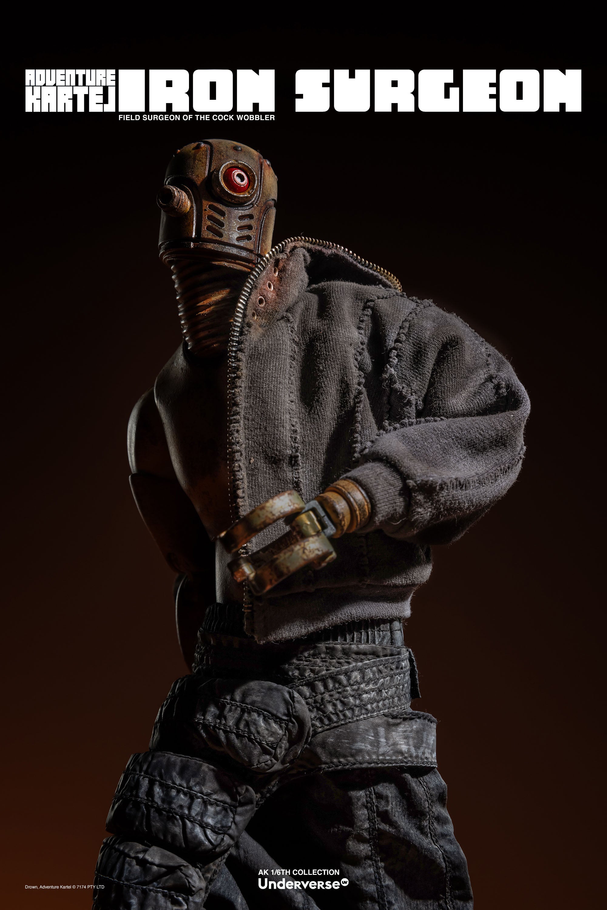 Underverse Adventure Kartel The Iron Surgeon 1/6 Action Figure