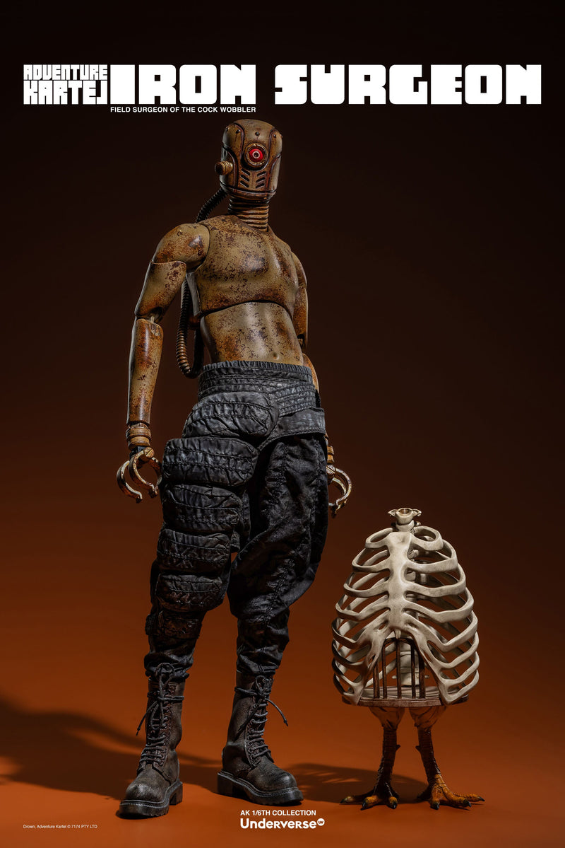 Underverse Adventure Kartel The Iron Surgeon 1/6 Action Figure JAPAN OFFICIAL