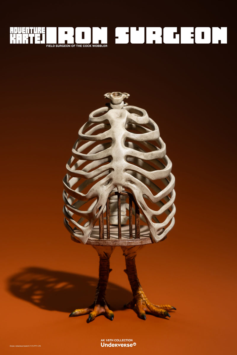 Underverse Adventure Kartel The Iron Surgeon 1/6 Action Figure JAPAN OFFICIAL