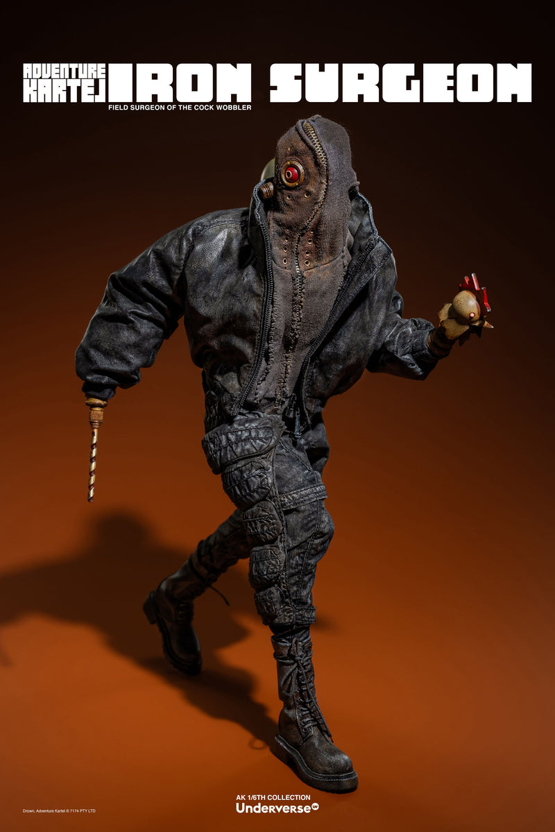 Underverse Adventure Kartel The Iron Surgeon 1/6 Action Figure JAPAN OFFICIAL