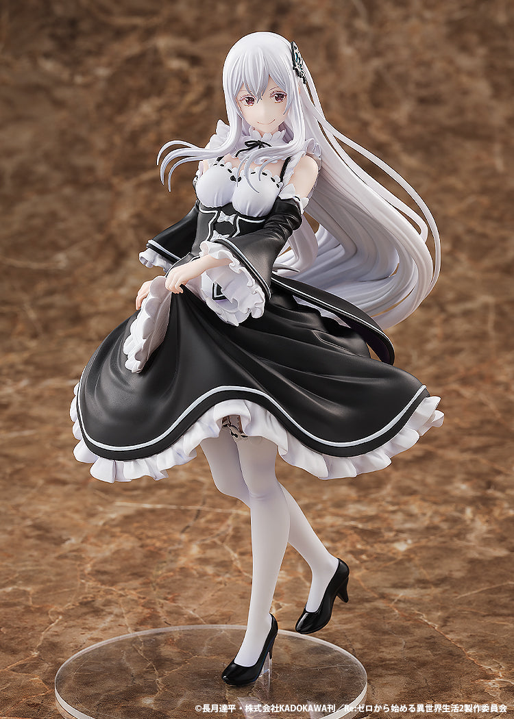 KADOKAWA KDcolle Re:ZERO Echidna Roswaal Manor Maid Outfit Ver. 1/8 Figure JAPAN