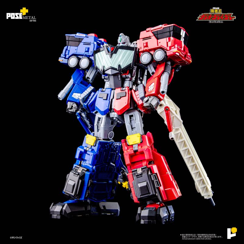 AWAKEN STUDIO POSE+ METAL The King of Braves GaoGaiGar Choryujin Action Figure