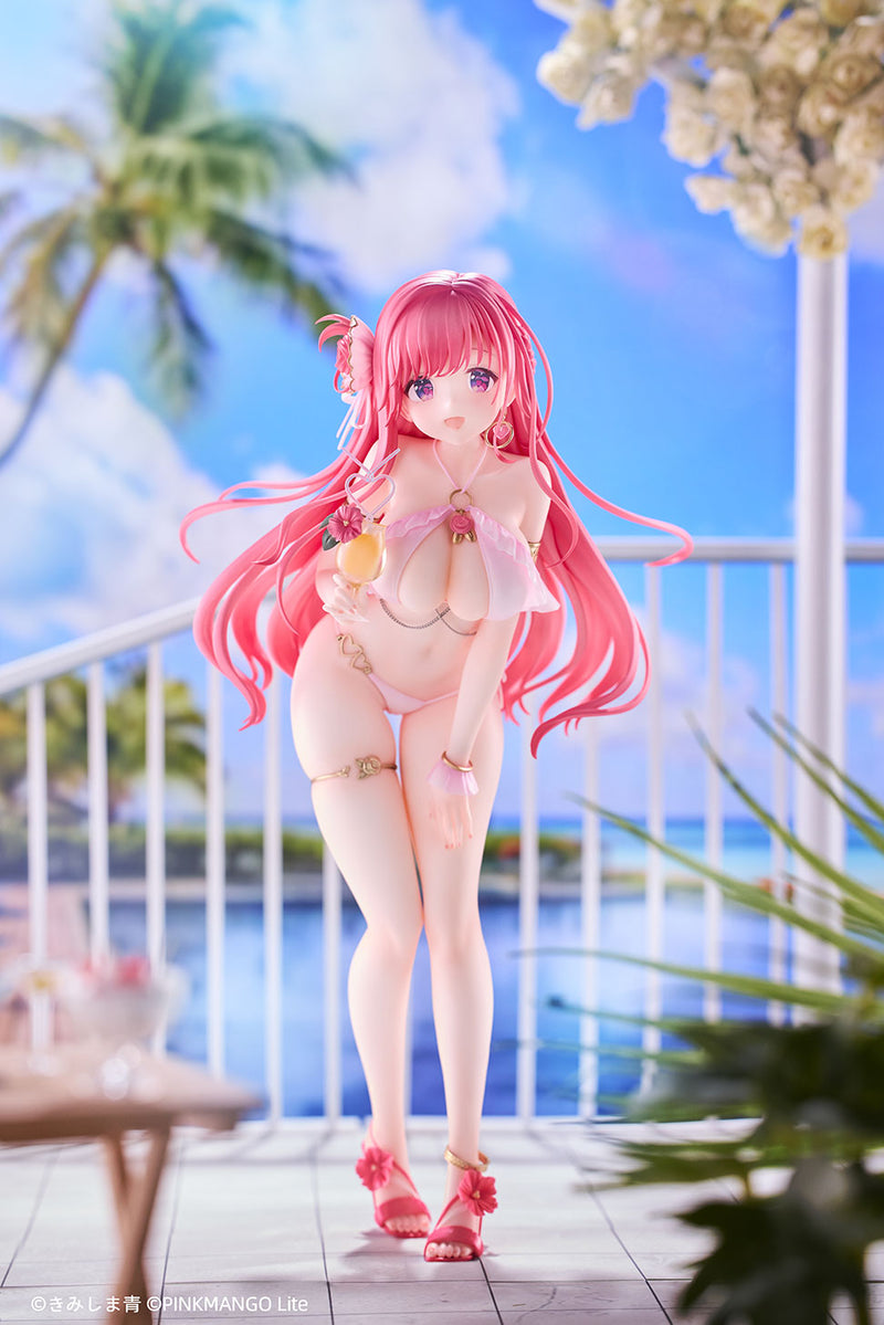 PinkMango Riko-chan ilustración de Ao Kimishima 1/6 Figura OFICIAL DE JAPÓN
