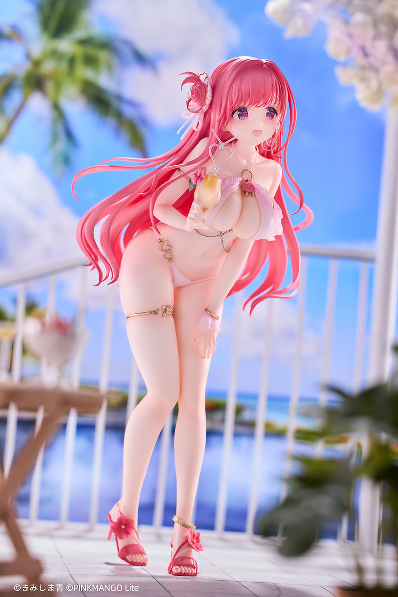 PinkMango Riko-chan ilustración de Ao Kimishima 1/6 Figura OFICIAL DE JAPÓN