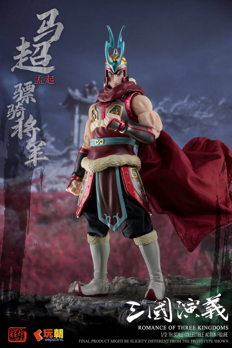 KEEPGOING Studio Sangokushi Engi Ma Chao 1/12 Action Figure UFFICIALE GIAPPONE