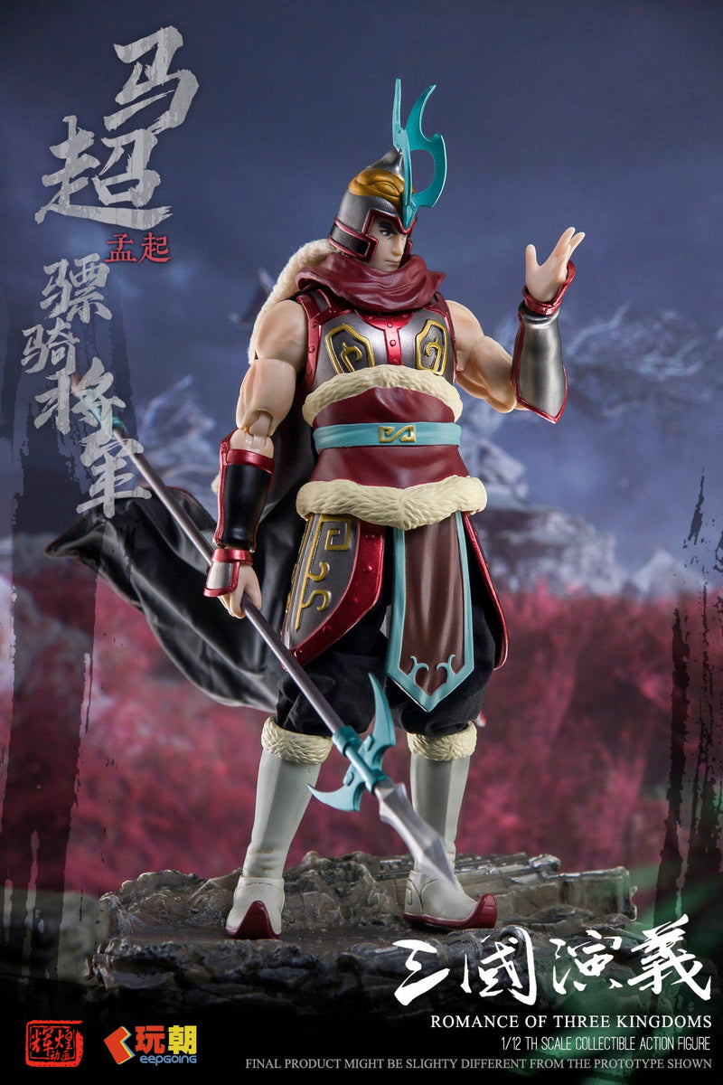 KEEPGOING Studio Sangokushi Engi Ma Chao 1/12 Action Figure UFFICIALE GIAPPONE
