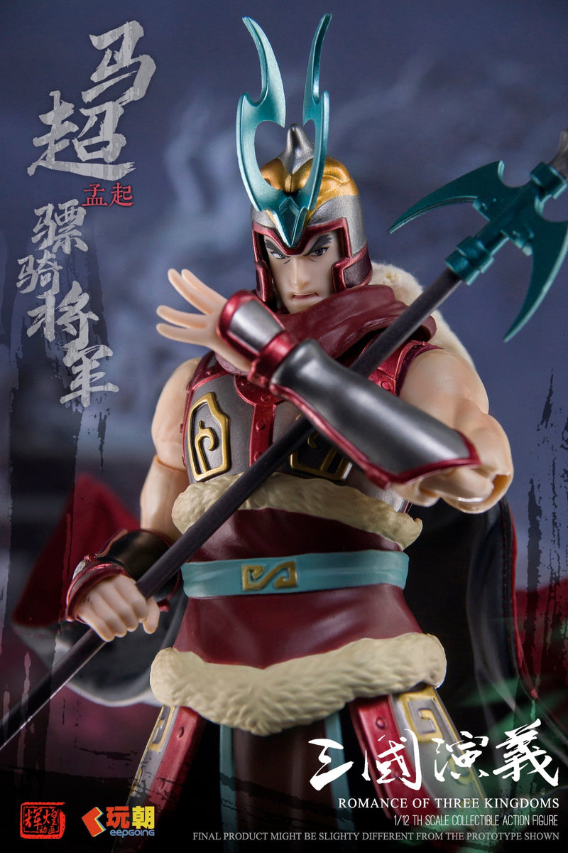 KEEPGOING Studio Sangokushi Engi Ma Chao 1/12 Action Figure UFFICIALE GIAPPONE