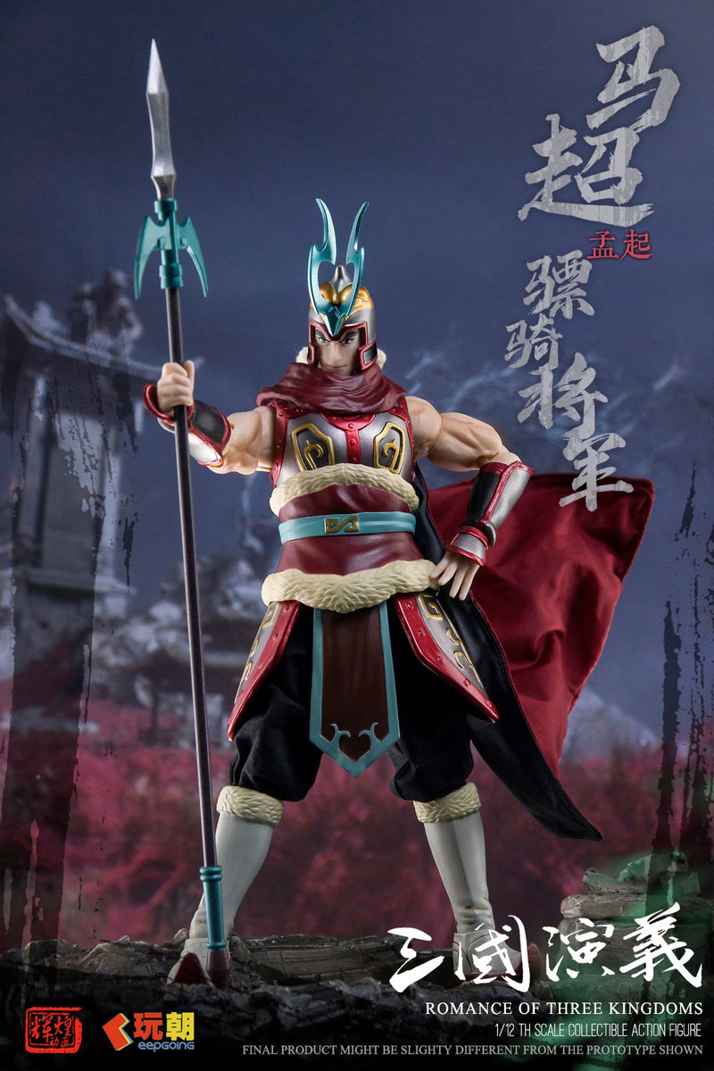 KEEPGOING Studio Sangokushi Engi Ma Chao 1/12 Action Figure UFFICIALE GIAPPONE
