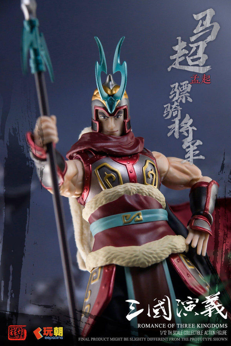 KEEPGOING Studio Sangokushi Engi Ma Chao 1/12 Action Figure UFFICIALE GIAPPONE