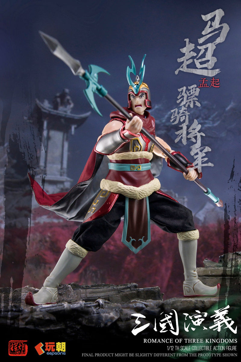 KEEPGOING Studio Sangokushi Engi Ma Chao 1/12 Action Figure UFFICIALE GIAPPONE