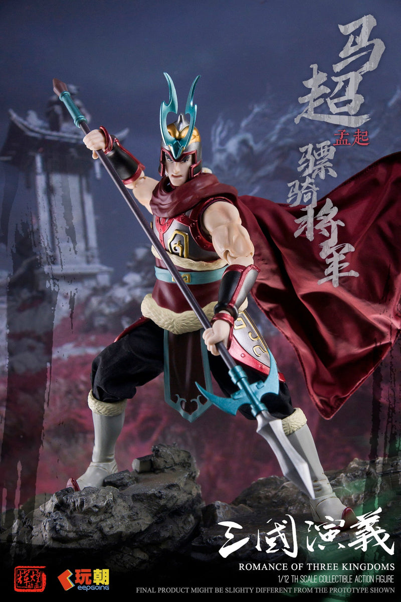 KEEPGOING Studio Sangokushi Engi Ma Chao 1/12 Action Figure UFFICIALE GIAPPONE
