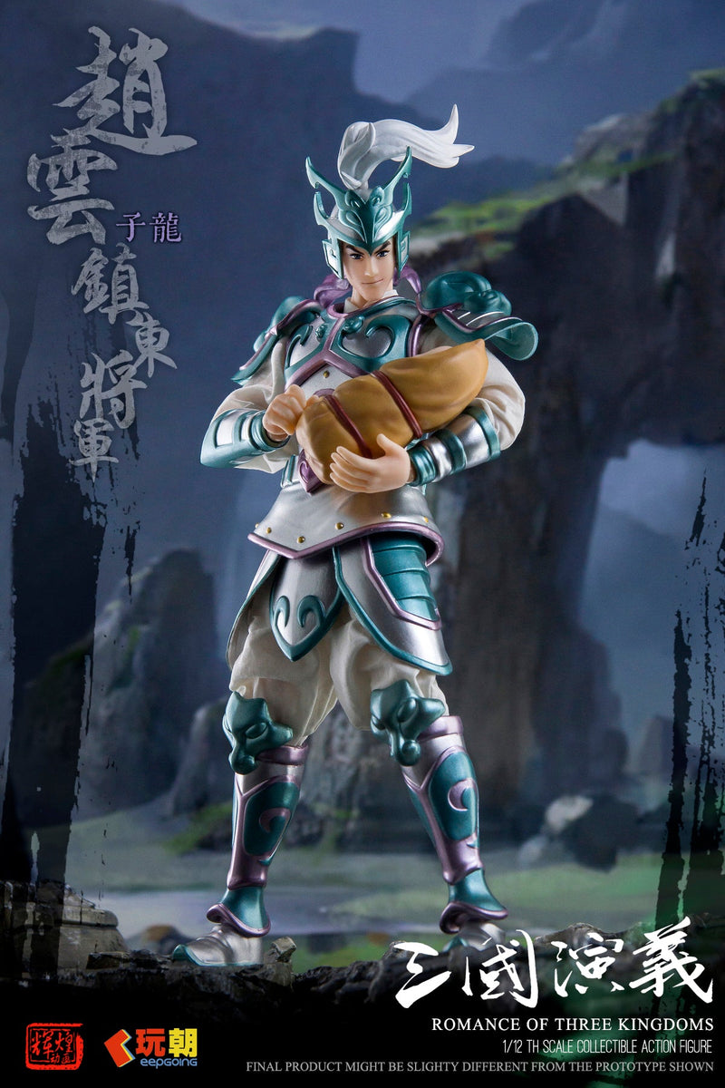KEEPGOING Studio Sangokushi Engi Zhao Yun 1/12 Figurine JAPON OFFICIEL
