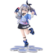 RISE UP+ Honkai Star Rail Chibi Cat Series Figure Silver Wolf Ver. Figure JAPAN