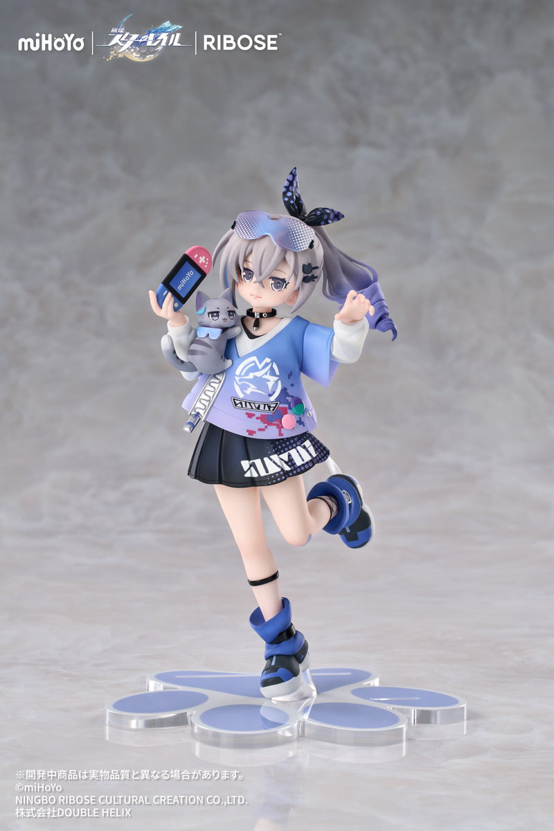 RISE UP+ Honkai Star Rail Chibi Cat Series Figure Silver Wolf Ver. Figure JAPAN