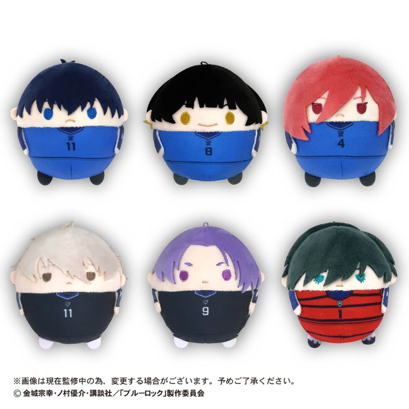 BLUE LOCK Fuwakororin Special 6Pack BOX Plush JAPAN OFFICIAL