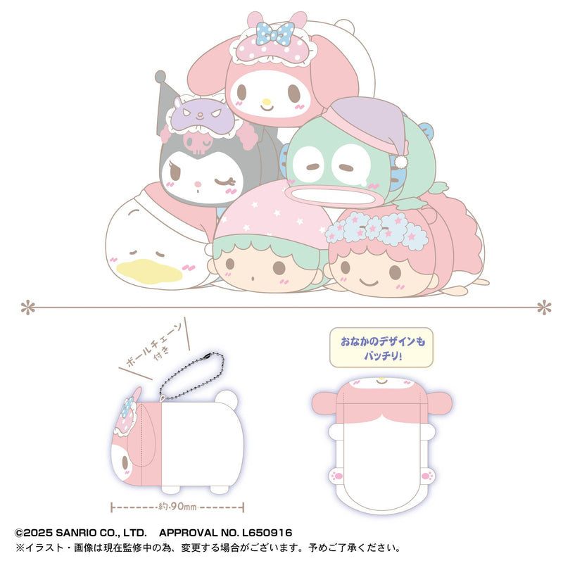 Sanrio Personnages Potekoro Mascot 7 6Pack BOX Peluche JAPON OFFICIEL