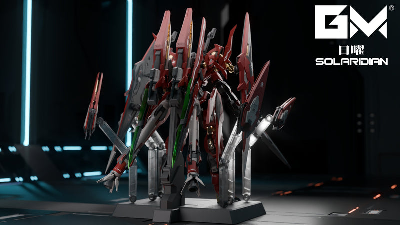 Kit de modèle en plastique GM SOLARIDIAN 1/72 OFFICIEL DU JAPON