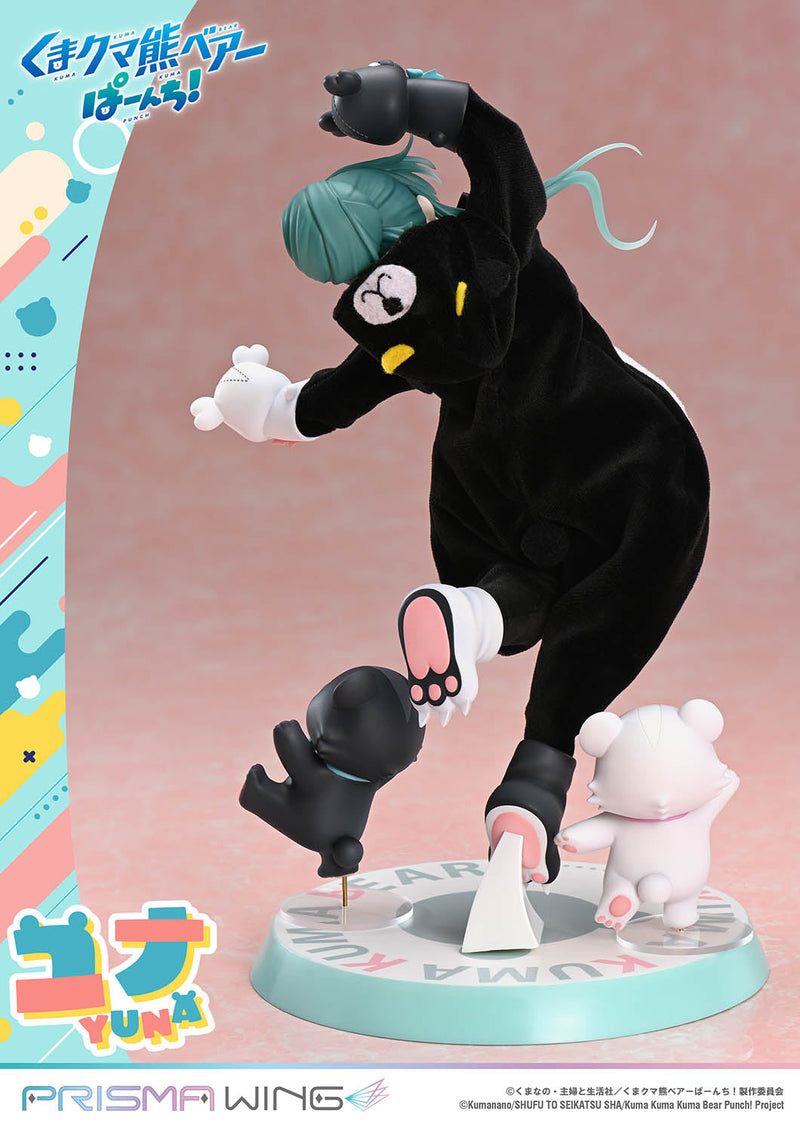 Prime 1 Studio PRISMA WING Kuma Kuma Kuma Bear Punch! Yuna 1/7 Figure JAPAN