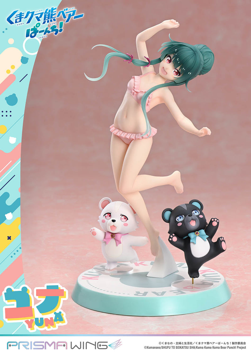 Prime 1 Studio PRISMA WING Kuma Kuma Kuma Bear Punch! Yuna 1/7 Figure JAPAN