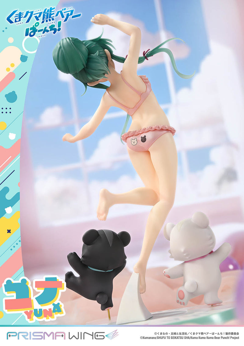 Prime 1 Studio PRISMA WING Kuma Kuma Kuma Bear Punch! Yuna 1/7 Figure JAPAN