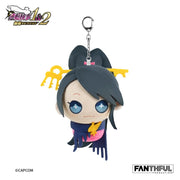 FANTHFUL Ace Attorney Investigations Kay Faraday Plush Keychain JAPAN OFFICIAL
