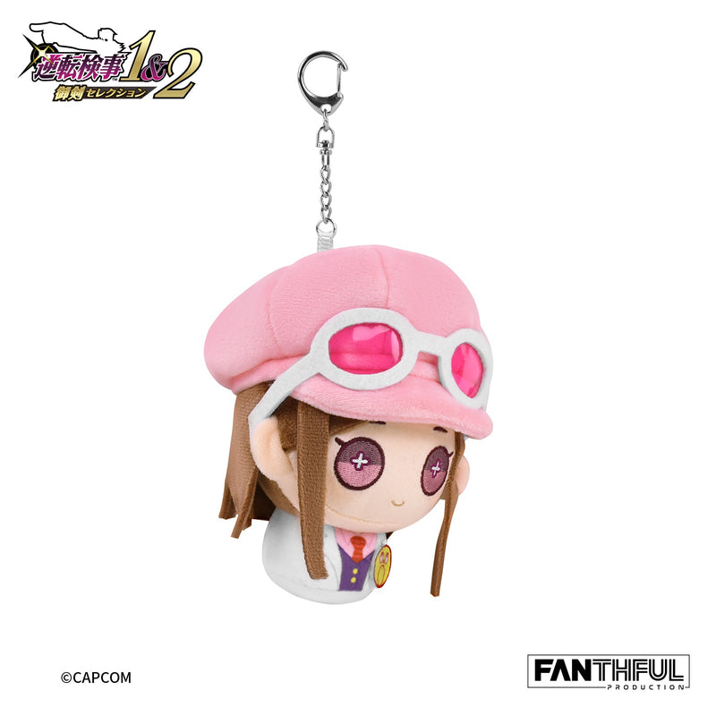 FANTHFUL Ace Attorney Investigations Ema Skye Plush Keychain JAPAN OFFICIAL